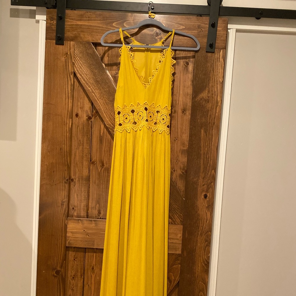 Mustard lulu’s maxi